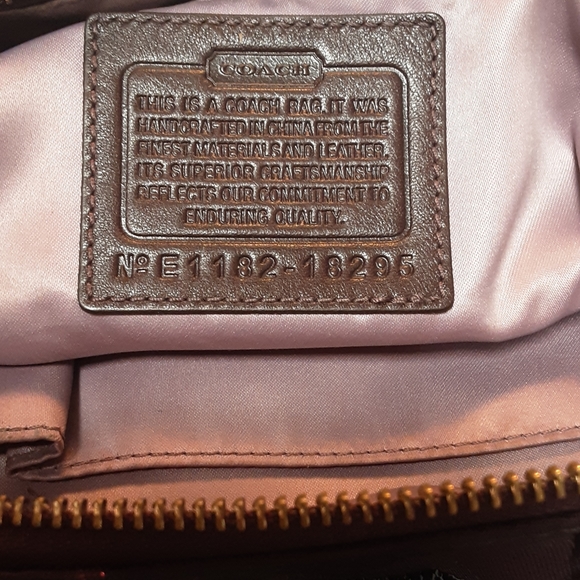 Authentic Coach Purse - Picture 7 of 13